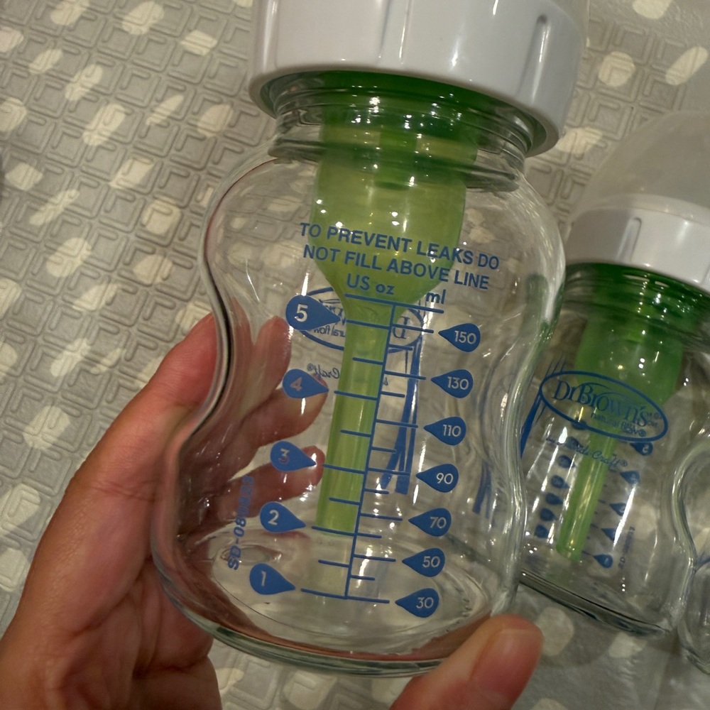 Dr. Brown's Baby Bottle missing Green Vent System - Pack of 3 - Picture 2 of 3